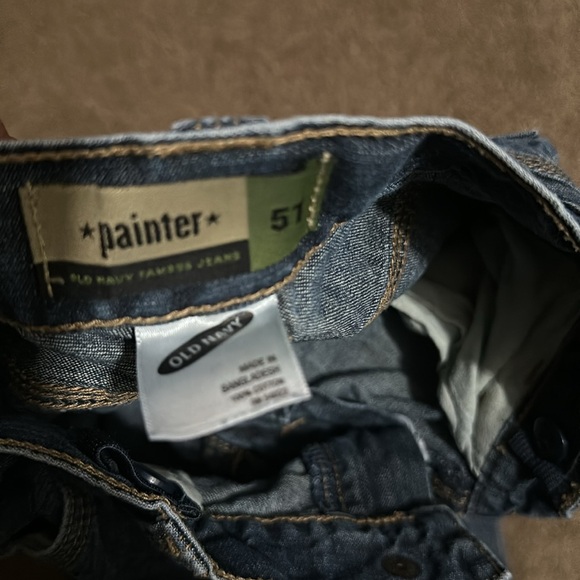 Old navy painter jeans size 5T - Picture 5 of 6